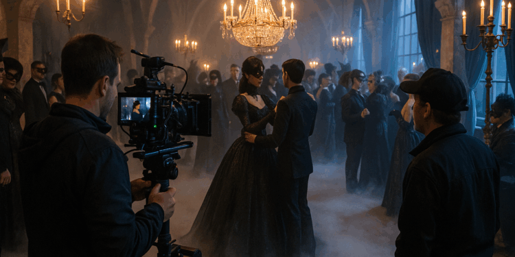 Go Behind the Scenes of the Gothic Venetian Gala in ‘Wednesday’ Season 2, Part 2