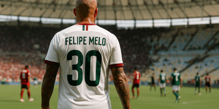 Felipe Melo ve crucero en el nivel de flamengo y palmeiras