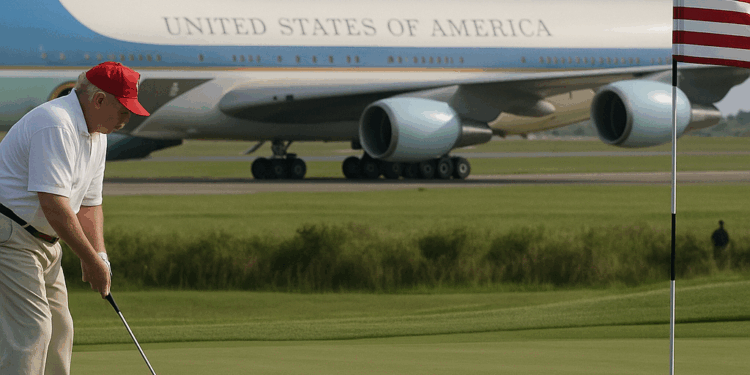 Donald Trump gasta millones del gobierno de EU en sus viajes deportivos