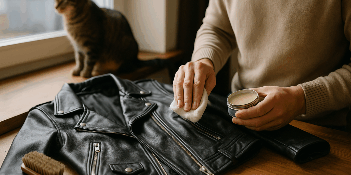 How to Clean a Leather Jacket So That It Lasts Forever