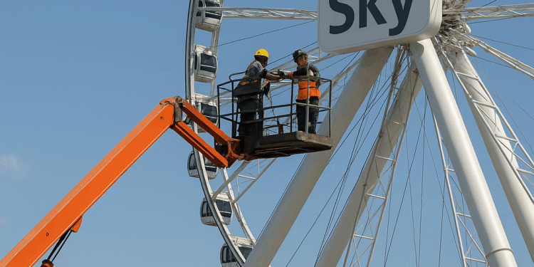 Primera parte del Icon 4 en mantenimiento.