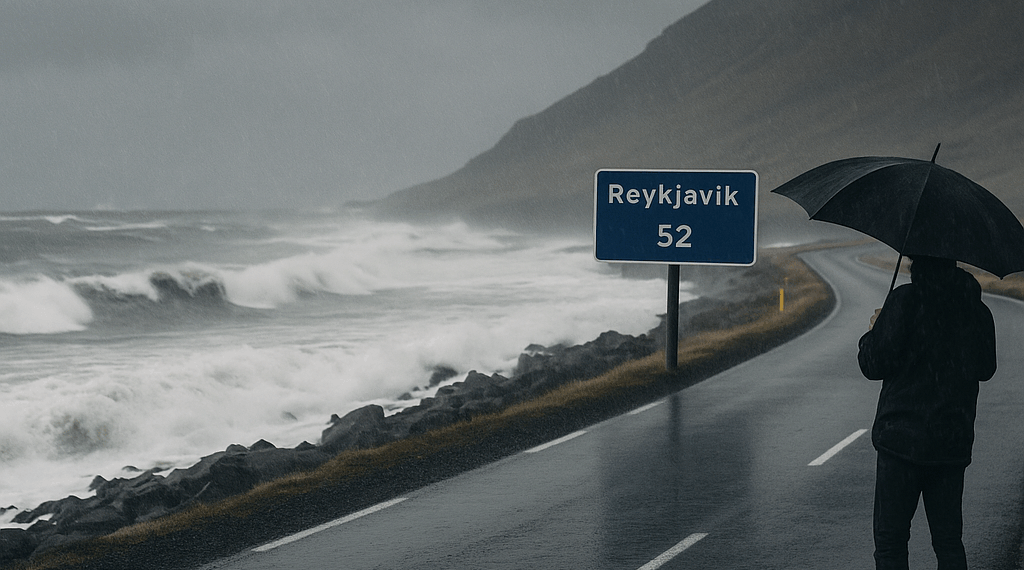 Islandia enfrenta fuertes lluvias y vientos racheados a medida que las tormentas se extienden por todo el país: la oficina meteorológica comparte consejos de viajes