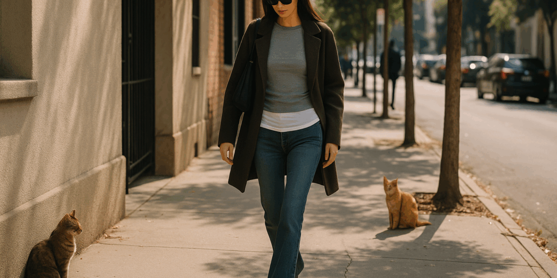 Kendall Jenner Embraces a Classic Noughties Layering Look