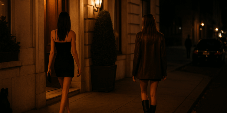 Kendall Jenner and Hailey Bieber Embrace Opposite Going-Out Style