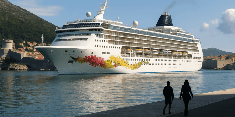 Norwegian Sky arriba por primera vez a Dubrovnik