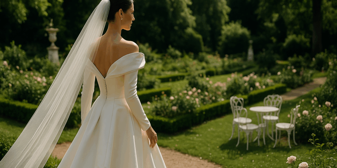 The Bride Wore Schiaparelli, Ines Di Santo, and Dior by John Galliano for Her Romantic Garden Wedding in Paris