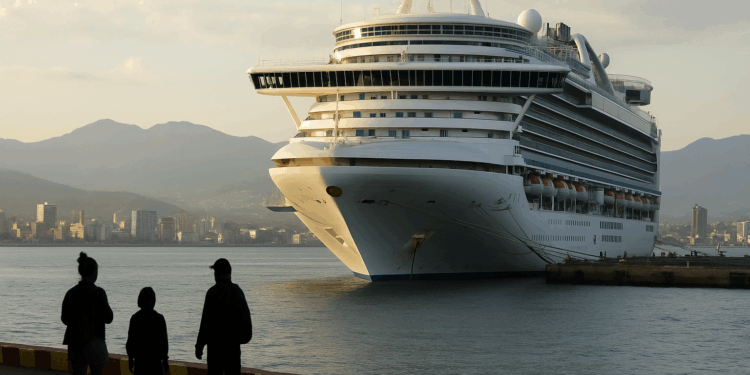 Crown Princess abre temporada de cruceros en Sudamérica