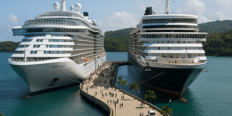República Dominicana recibe por primera vez los cruceros Brilliant Lady y Queen Elizabeth
