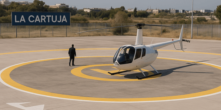 World Aviation Group gestionará el helipuerto de La Cartuja