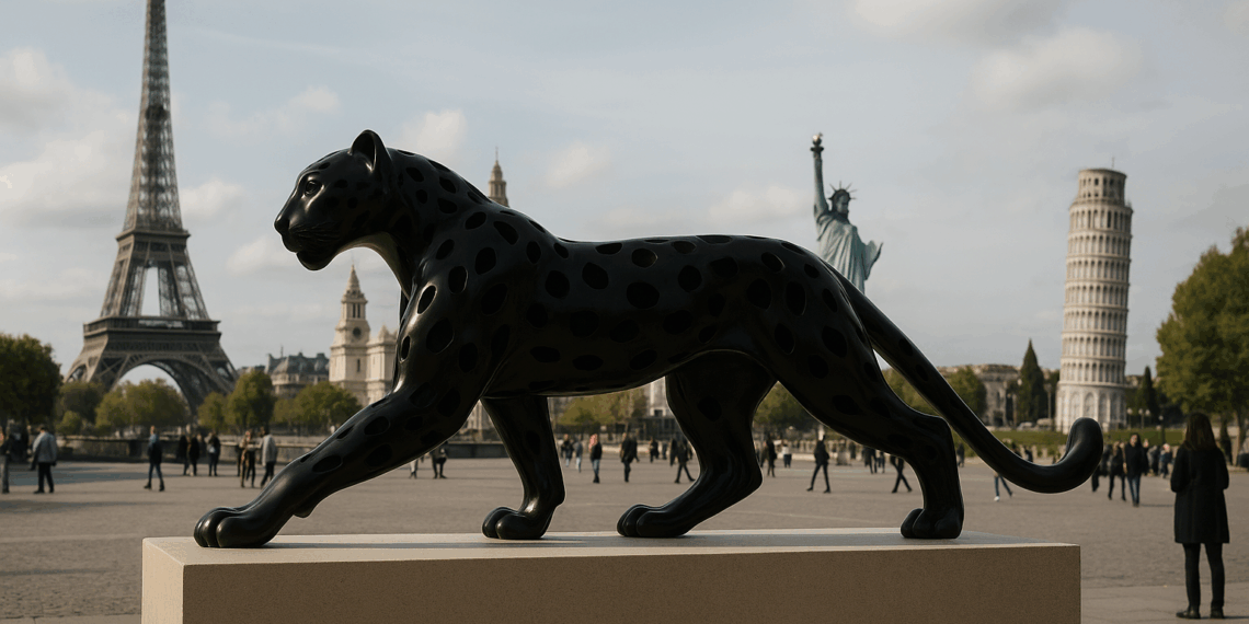 La icónica pantera de Cartier toma su lugar en las ciudades mas importantes del mundo