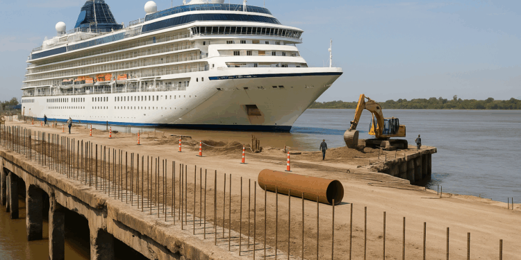 la recuperación de los muelles permitirá la llegada de cruceros a Rosario