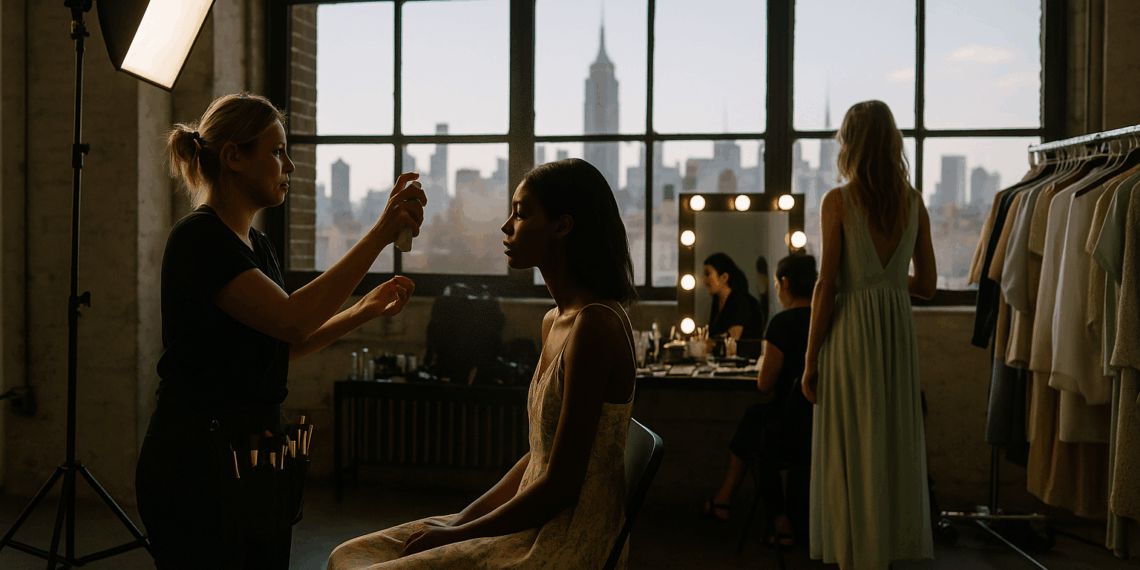 The Best Behind-the-Scenes Photos From the Spring 2026 Shows in New York