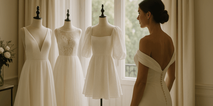 This Swedish Bride’s Three Wedding Looks Delivered Fashion, Fantasy, and Fun