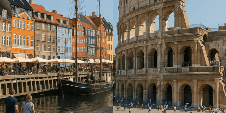 la diferencia entre el sur y norte de Europa