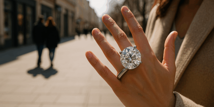 Supersized Engagement Rings Are Trending Right Now—Here’s Why