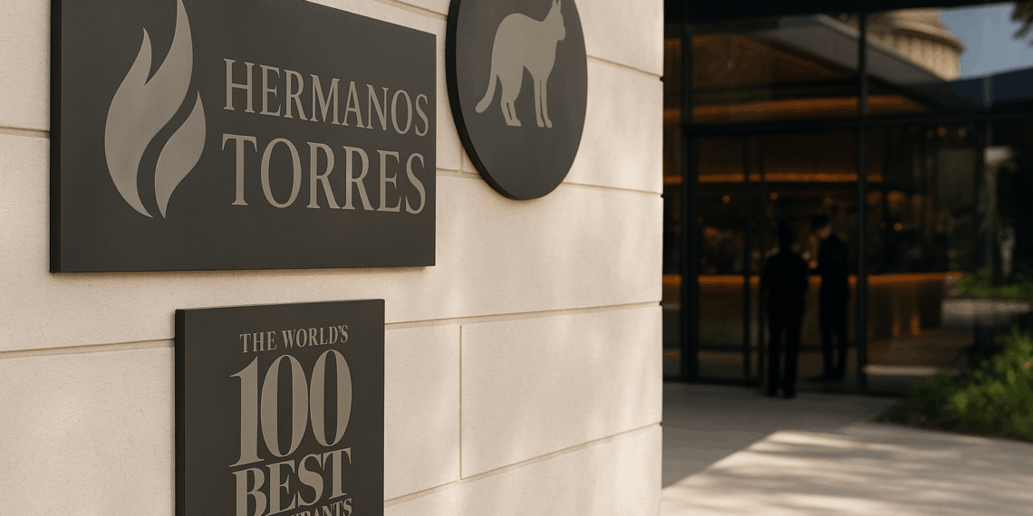 Los Hermanos Torres y Txispa se estrenan en la lista de los 100 mejores restaurantes del mundo