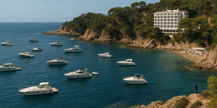 Los cruceros, la náutica recreativa y las infraestructuras amenazan la Costa Brava