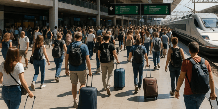 Los españoles realizaron 46,4 millones de viajes en el segundo trimestre y gastaron un 9,7% más