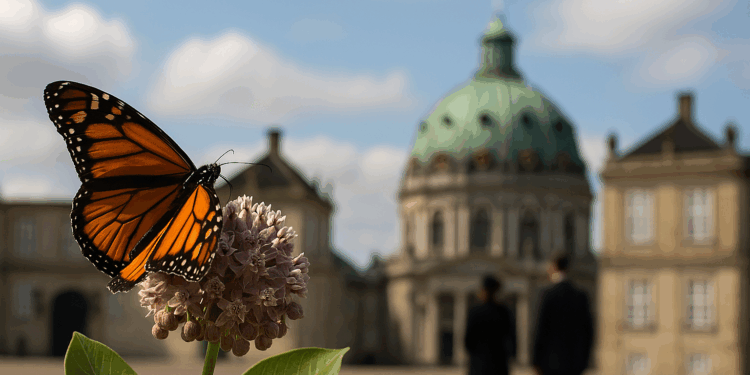 Los reyes de Dinamarca cumplen una tradición