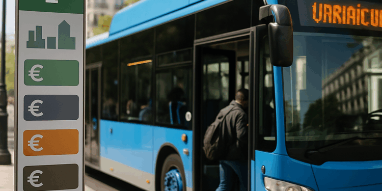 Madrid tendrá una tarifa dinámica que abaratará los viajes en transporte público