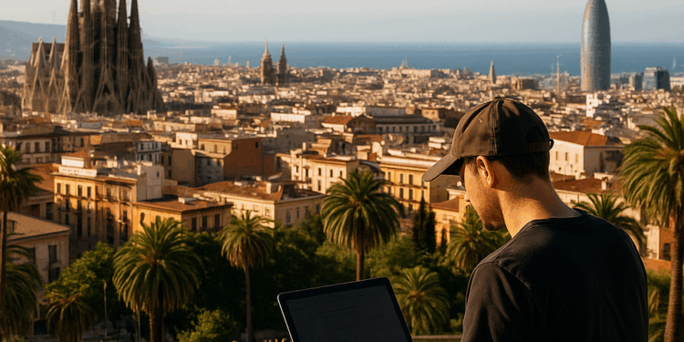 Málaga, Palma y Barcelona copan las ciudades europeas favoritas para el nómada digital
