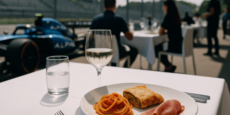 Menú Exclusivo para Alpine F1 en Italia