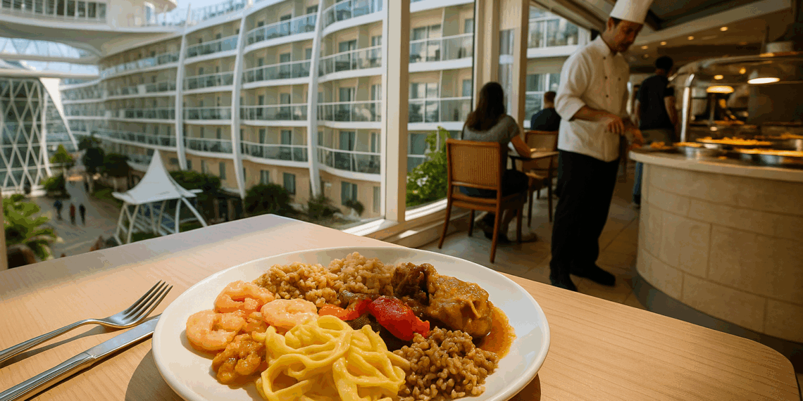 mi experiencia gastro en el crucero más grande del mundo