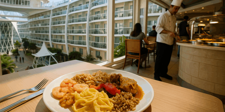 mi experiencia gastro en el crucero más grande del mundo