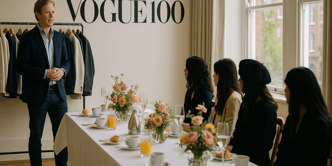 Tailored Moments: A Morning With Knatchbull and Vogue100