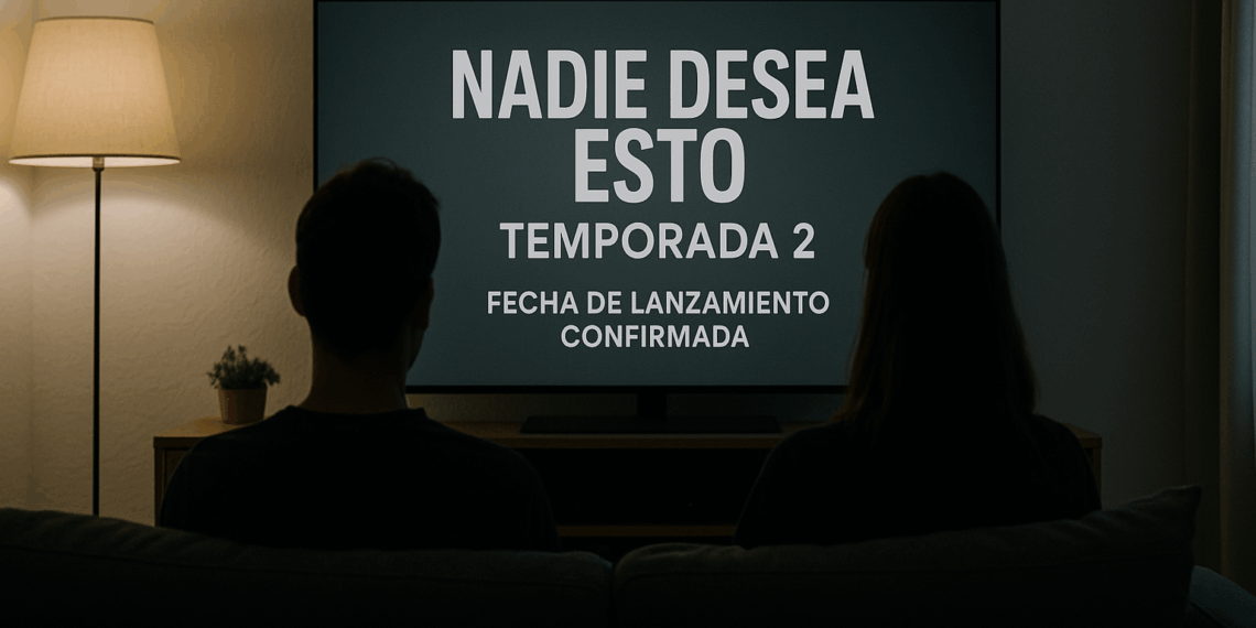 Nobody Wants This temporada 2: Fecha de estreno confirmada