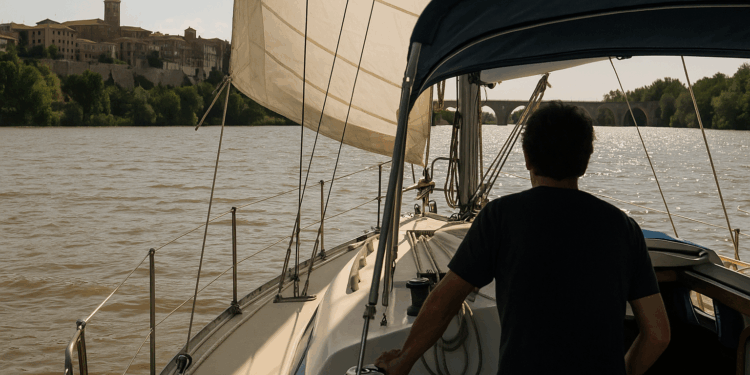 "Medio Tordesillas metido en un barco no es mi idea de relax"