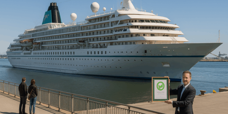 Entregan Premio Green Focus a MS Amadea de Phoenix Reisen