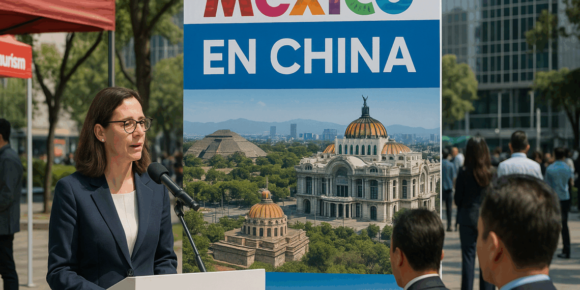 Participa Secretaria de Turismo de la CDMX en la primera edición del Tianguis Turístico "México en China"