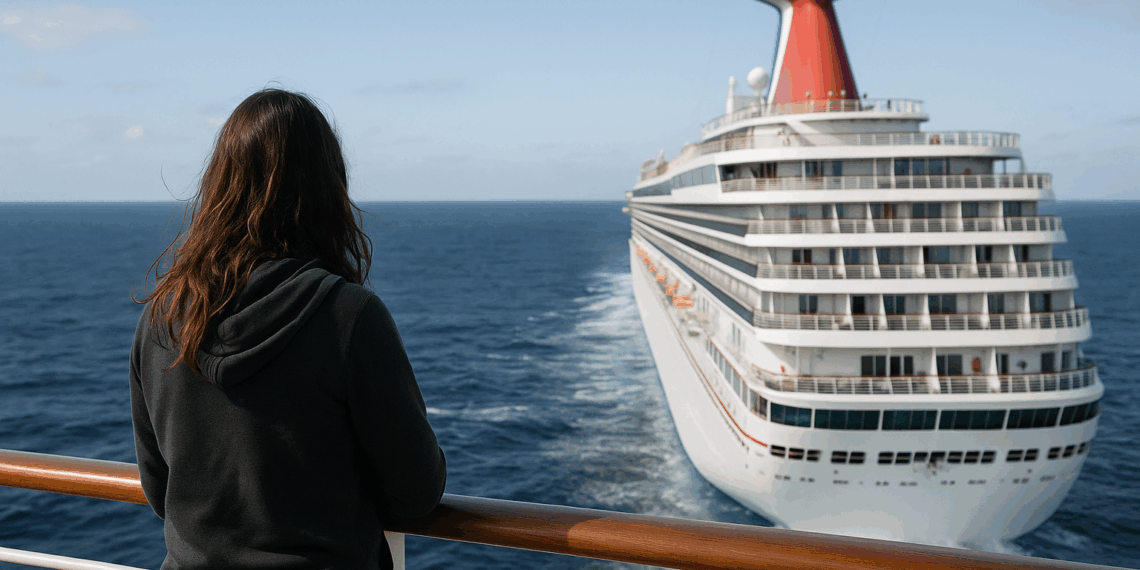 Pasajera desaparecida de crucero Carnival dijo a la tripulación que “no quería ser encontrada”