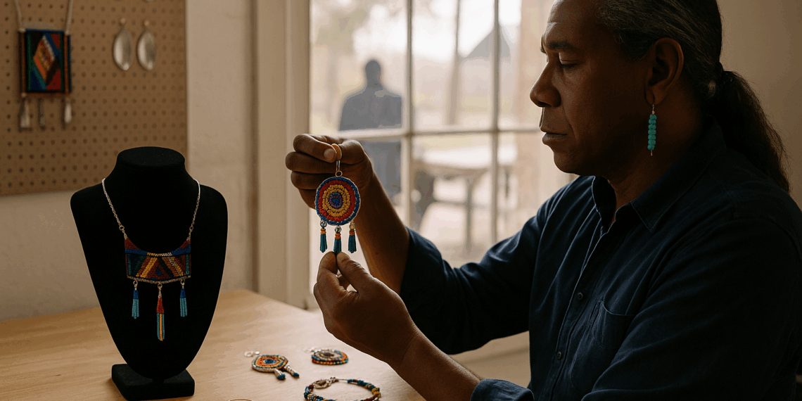 For the First Time, Artist Jeffrey Gibson Creates Jewelry—and It’s Rooted in Storytelling