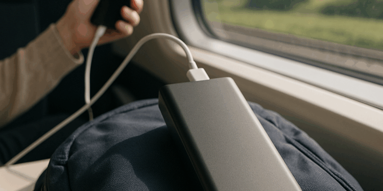 La batería portátil de 20.000 mAh que te salva en viajes largos y ahora cuesta menos de 10 euros