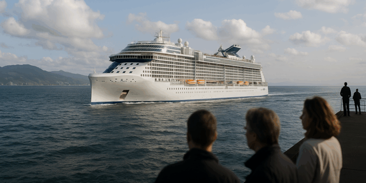 Testean nuevo Celebrity Xcel en el Golfo de Vizcaya