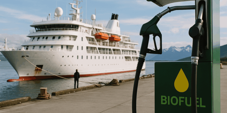 Primera prueba de biocombustibles para Aurora Expeditions