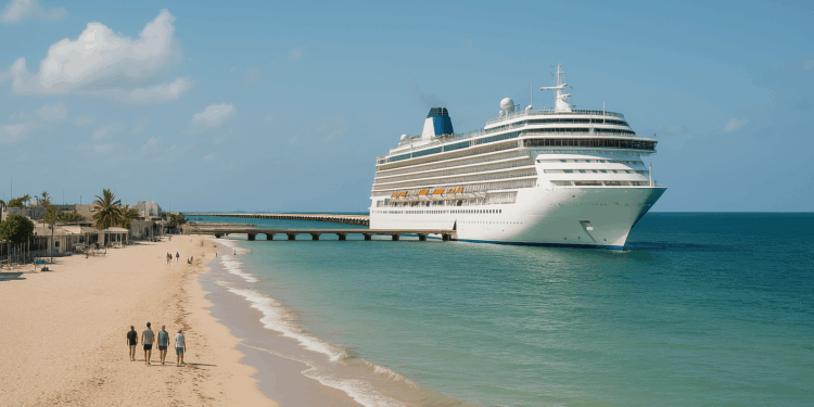 Progreso recibe visita inesperada de crucero, pero deja baja derrama económica