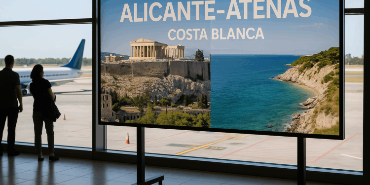 Costa Blanca promociona ruta Alicante Atenas en Grecia