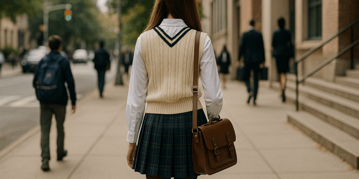 Estilo preppy de los años 90, la tendencia para lucir algo retro en este regreso a clases o a la oficina