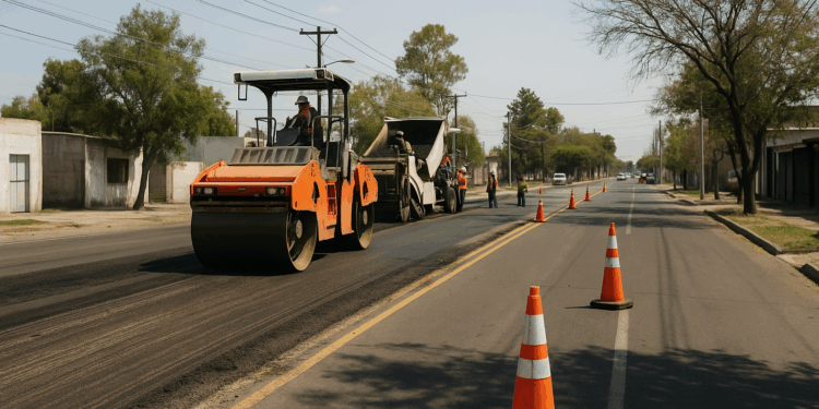 Rehabilitan crucero de las calles Michoacán y Jesús García
