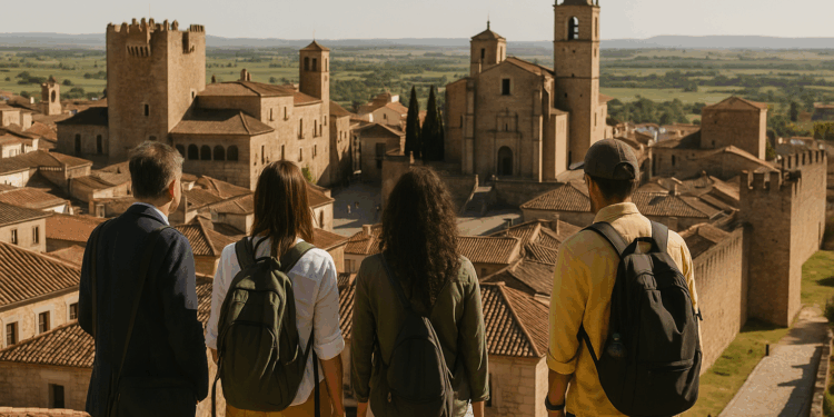 Agentes turísticos de Brasil especializados en turismo de excelencia visitan Extremadura