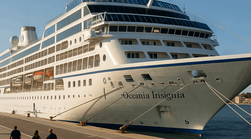Presentan viajes finales del Oceania Insignia en 2027