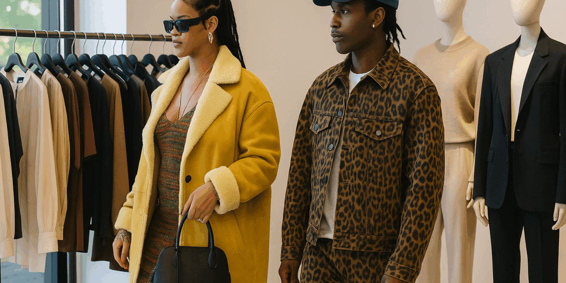 Rihanna and A$AP Rocky Jazz Up Their Errands Outfits