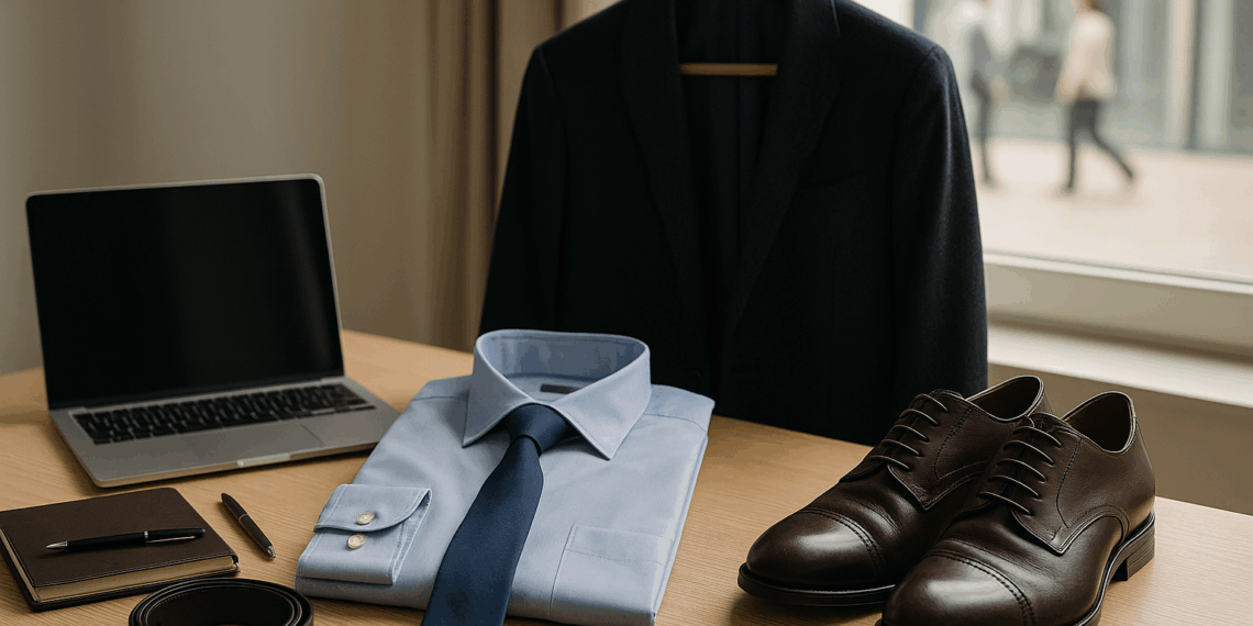 Pantalones, mocasines, camisas… 7 prendas básicas para llevar a la oficina este septiembre 2025