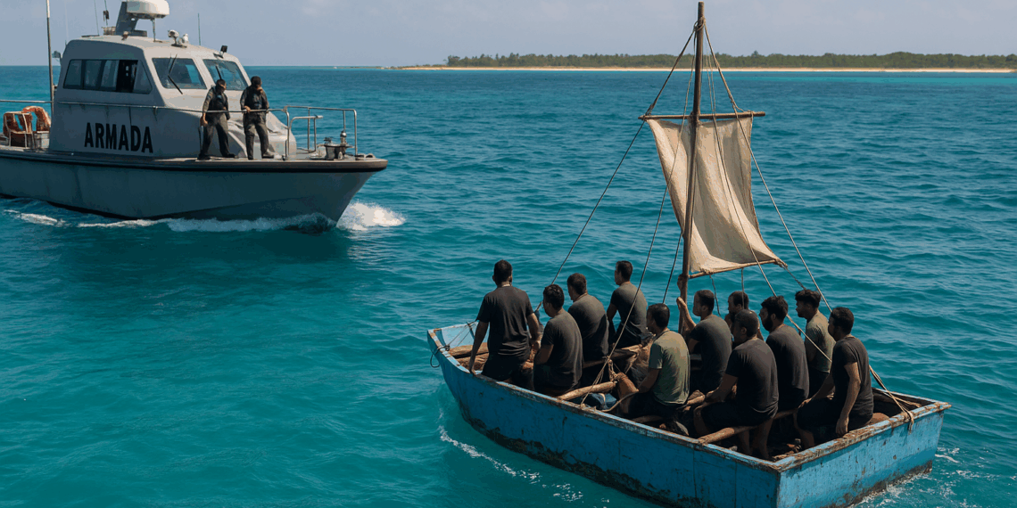 Rescatan a migrantes cubanos frente a costas de Quintana Roo- Grupo Milenio