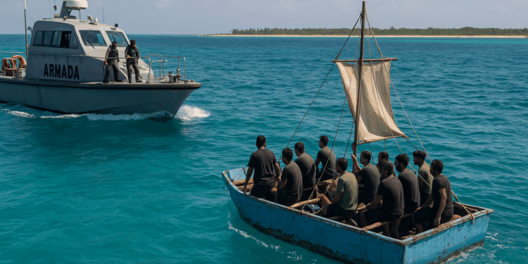 Rescatan a migrantes cubanos frente a costas de Quintana Roo- Grupo Milenio