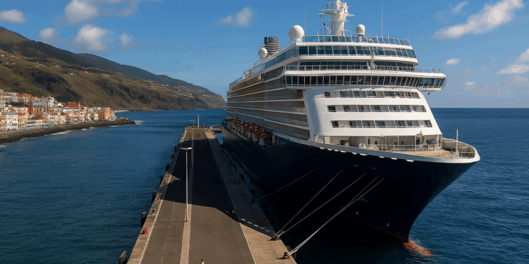 Santa Cruz de La Palma inicia la temporada de cruceros 2025-2026 en los puertos de la provincia