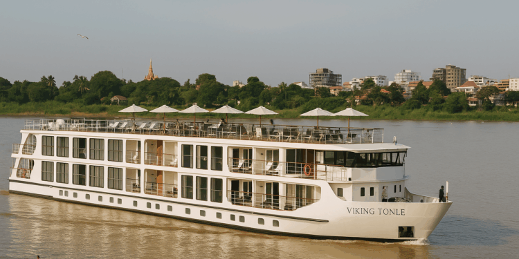 Entregan nuevo Viking Tonle para servicio en río Mekong
